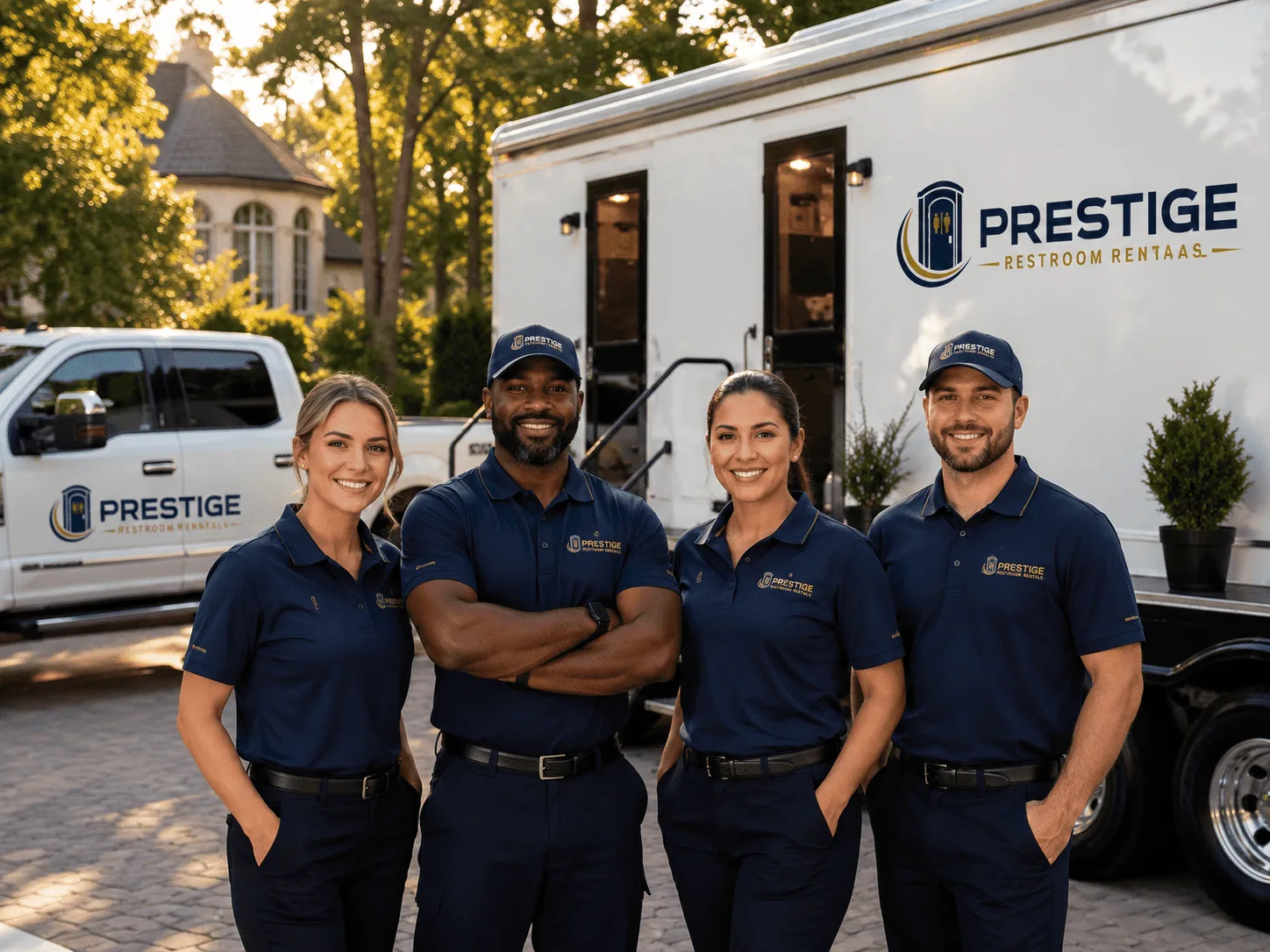 Trusted Luxury Portable Restrooms company in Inkster, ND